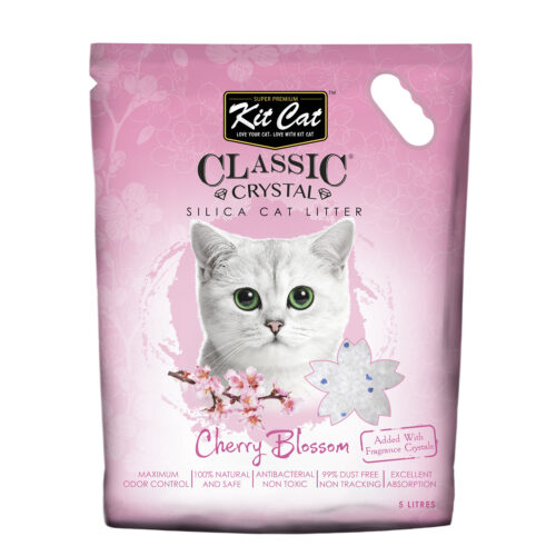 Kit Cat Classic Crystal Cherry Blossom Cat Litter 5L