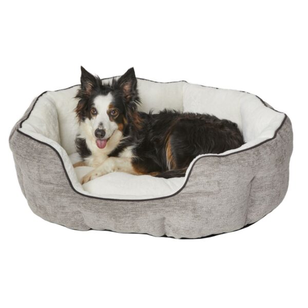 Medium QuietTime Deluxe Taupe Tulip Bed