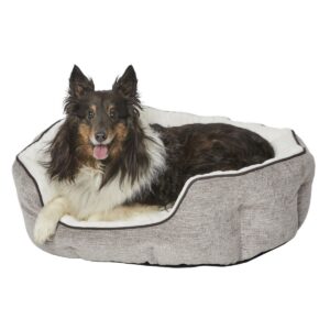 Small QuietTime Deluxe Taupe Tulip Bed