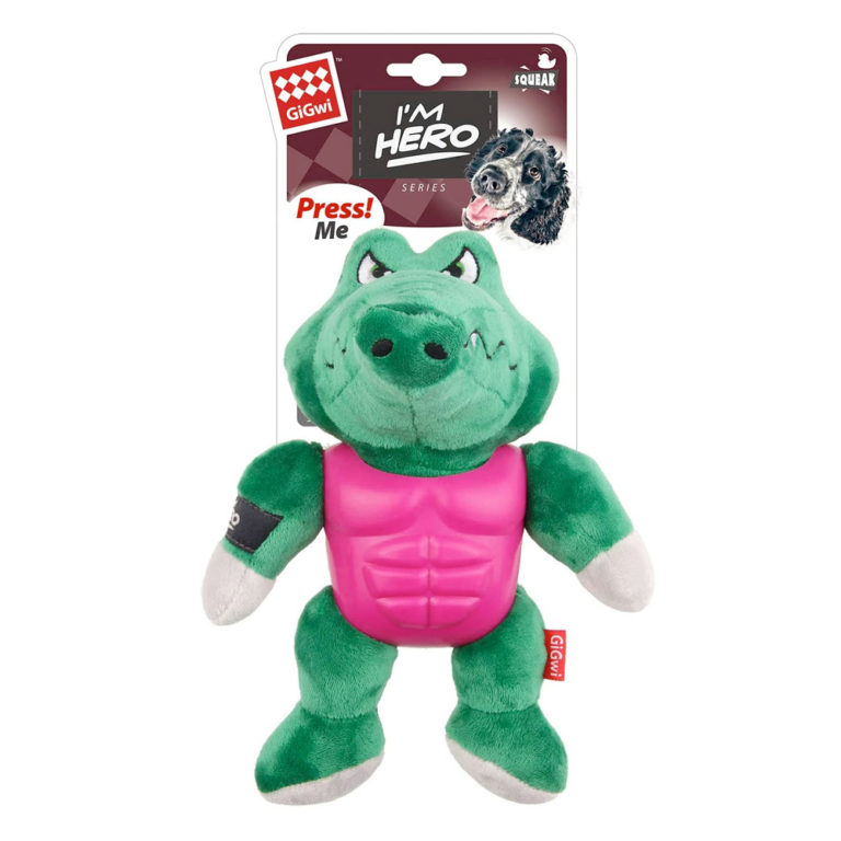 top paw alligator dog toy squeaker