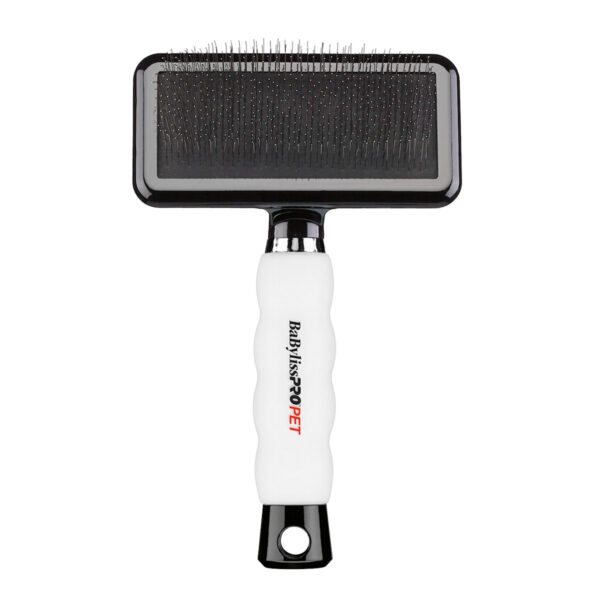 BaByliss PRO PET LongPin Slicker Dog Brush Medium Naturally For Pets