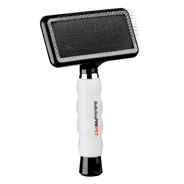 BaByliss PRO PET LongPin Slicker Dog Brush Medium Naturally For Pets