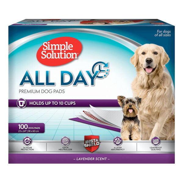 Simple Solution All Day Premium Dog Pads 100