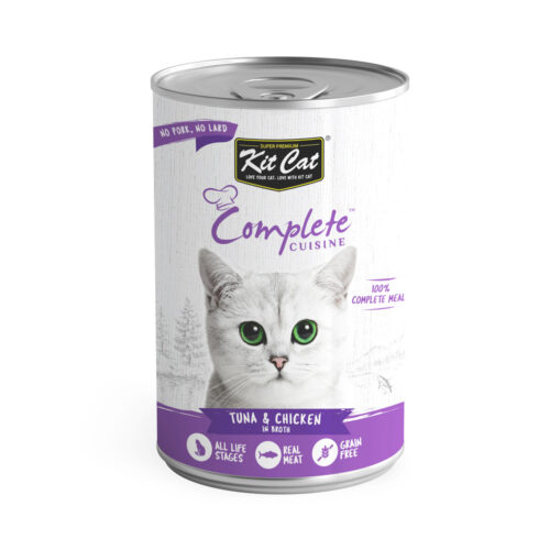 Kit Cat Complete Cuisine Tuna and Chicken In Broth