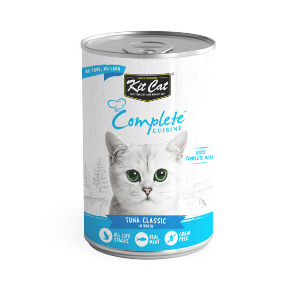 Kit Cat Complete Cuisine Tuna Classic In Broth