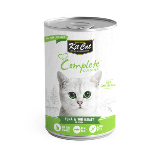 Kit Cat Complete Cuisine Tuna And Whitebait In Broth