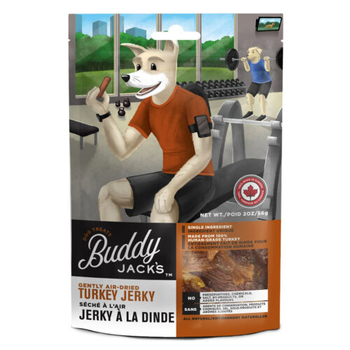 Buddy Jack's Turkey Jerky Human-Grade Dog Treats