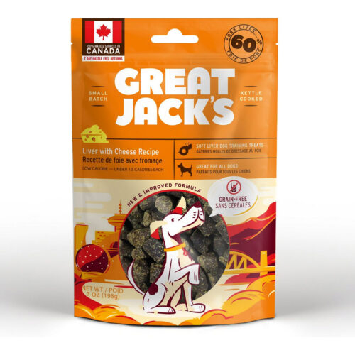 Great Jack's Liver with Cheese Recipe Grain-Free Dog Treats