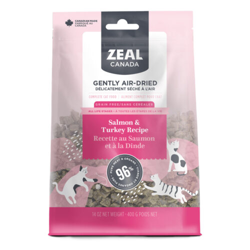 Zeal Air-Dried Salmon and Turkey for Cats