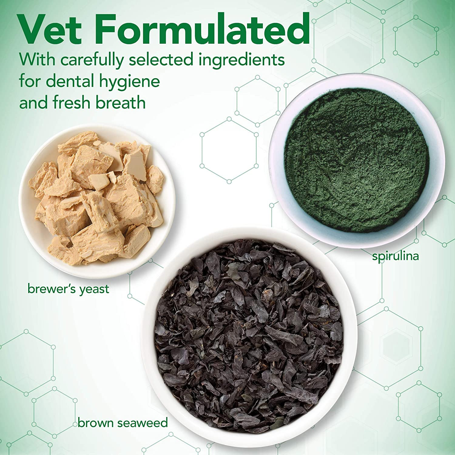 Vet's Best Advanced Dental Powder for Cats - 45g - Naturally For Pets