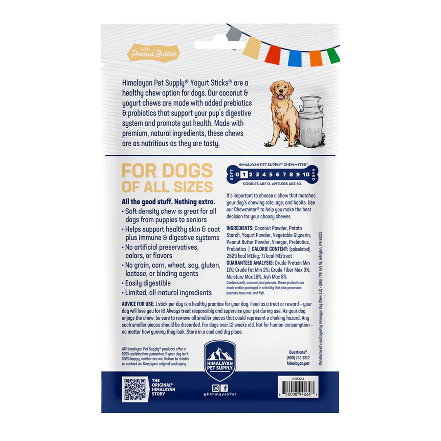 Himalayan Yogurt Sticks - Peanut Butter - Image 3