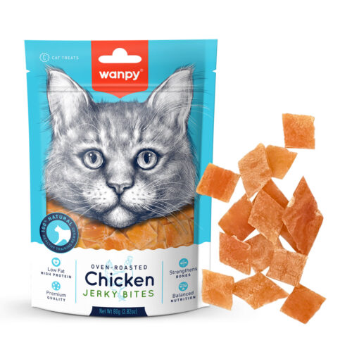 Wanpy Oven-Roasted Chicken Bites Cat Treats