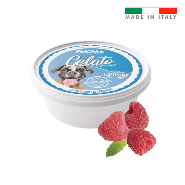 FidoVet Gelato Ice Cream for Dogs Raspberry