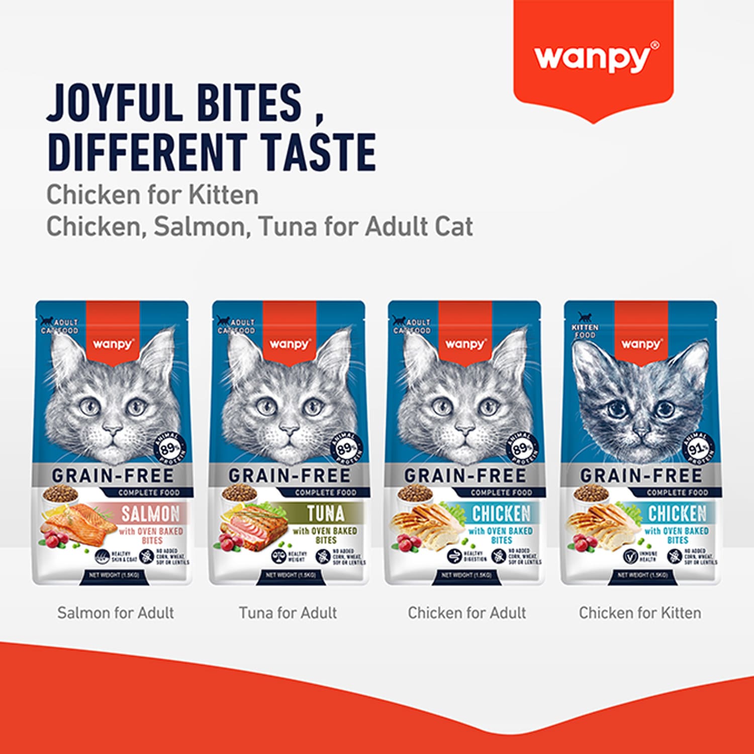 Wanpy Grain Free Complete Food for Kitten - Chicken Recipe - Image 6