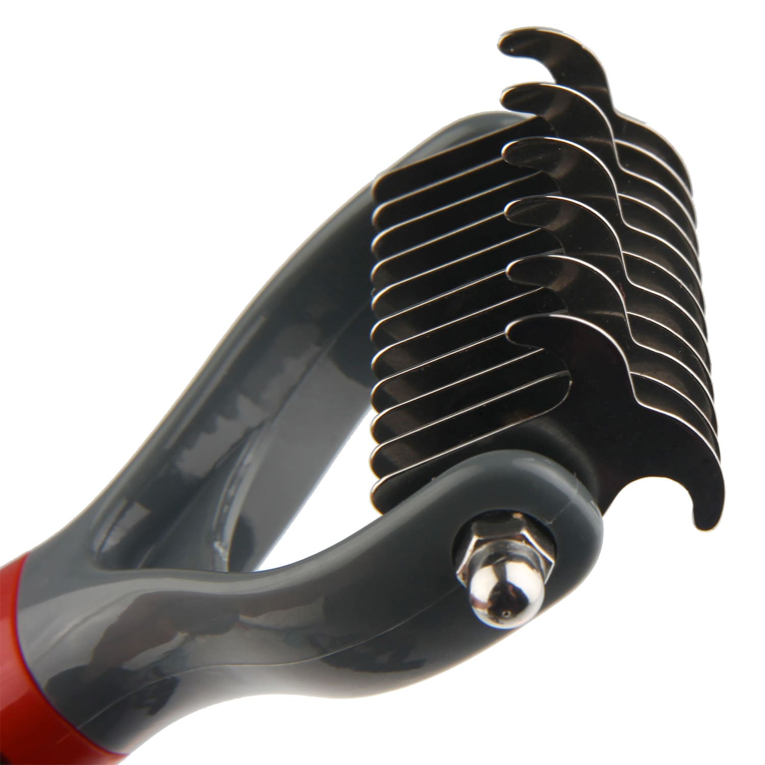 Dual Head Dematting Comb 11 Teeth for Dogs & Cats - Image 2