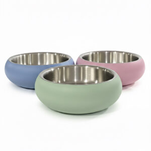 Double Wall Bowl Belly with Non-Slip Base - 1240 ml