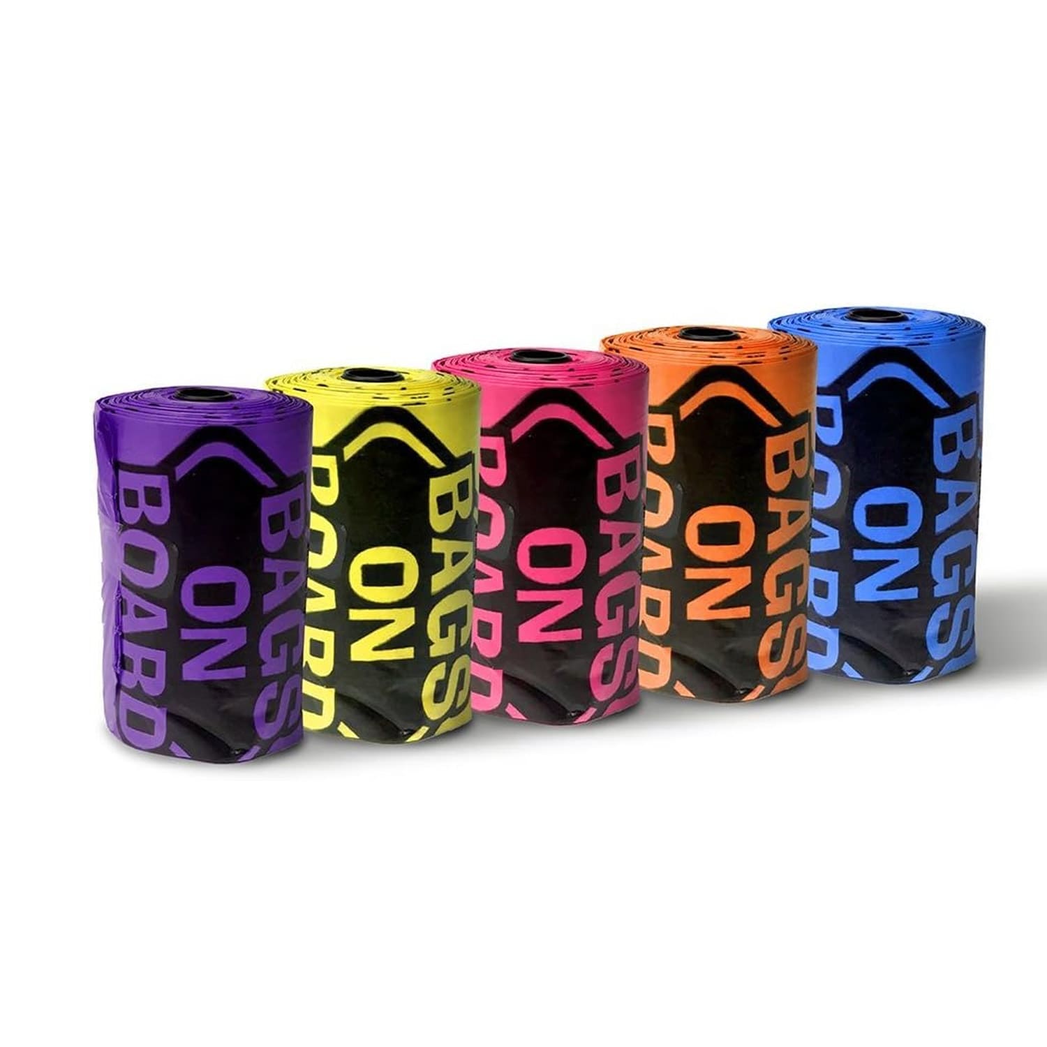 Bags On Board Rainbow Dog Poop Bags - 140 Bags - Image 5