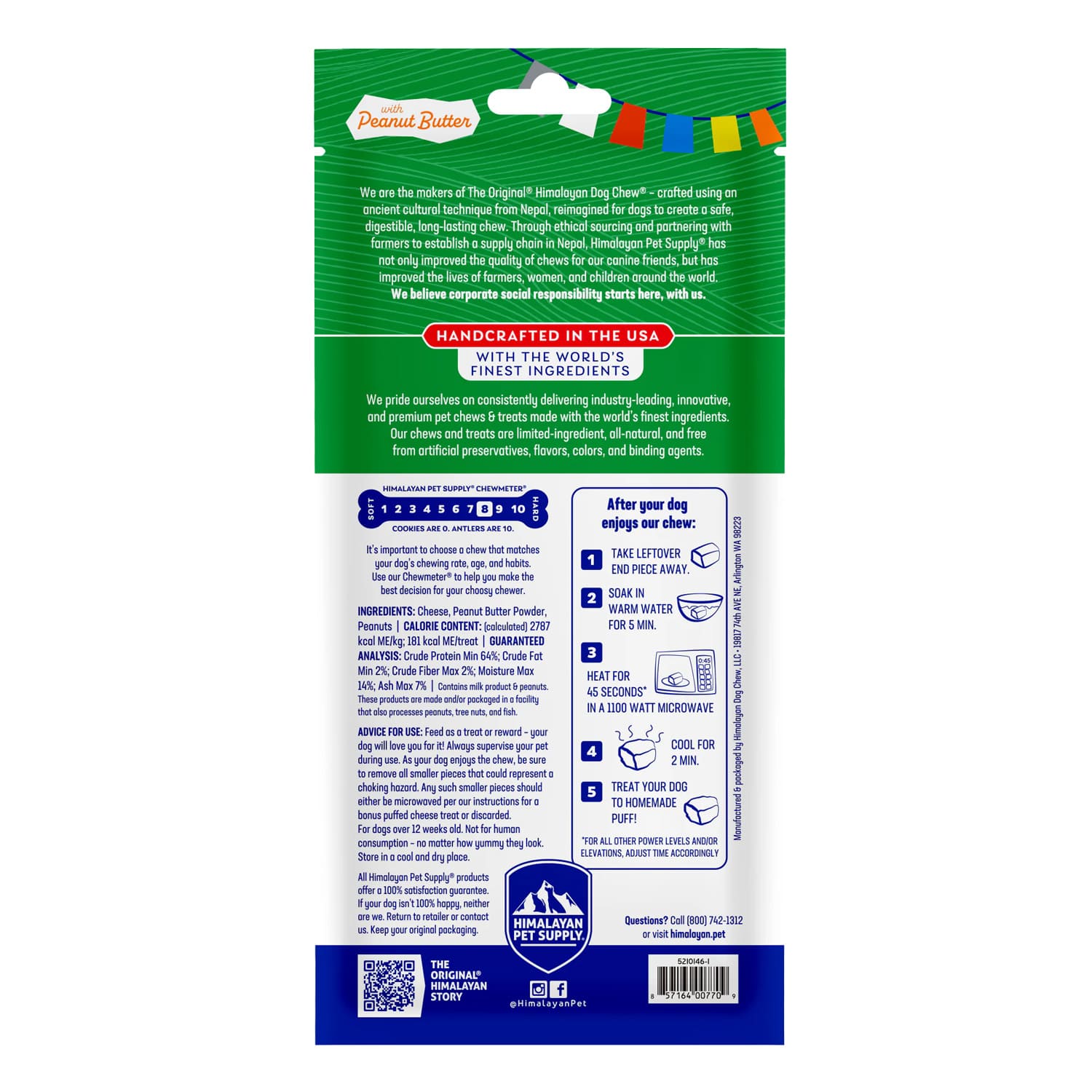 The Original Himalayan Dog Chew - Peanut Butter (Medium) - Image 3