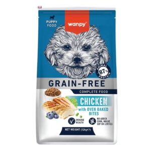 Wanpy Grain Free Complete Food for Puppy - Chicken Recipe