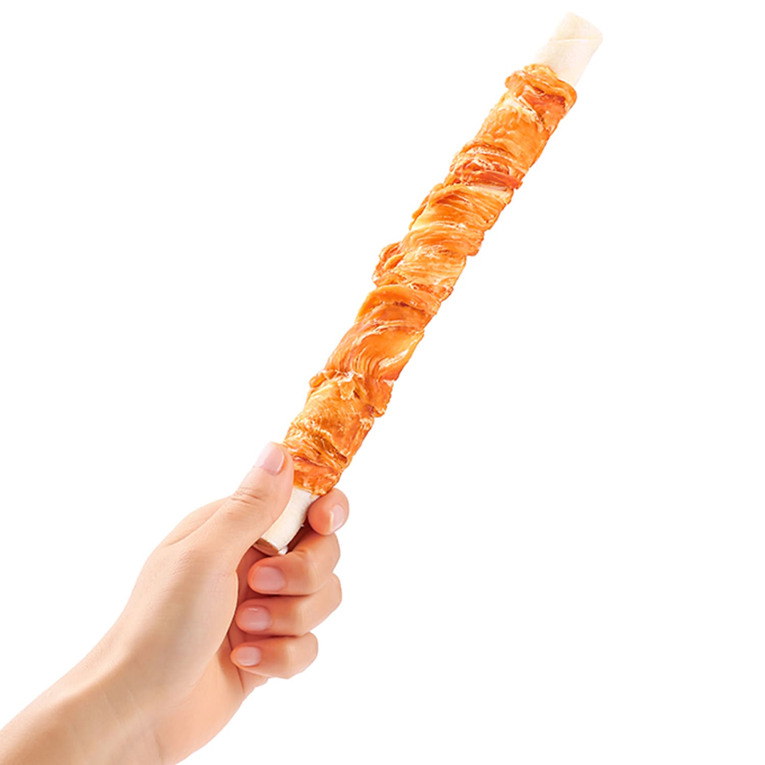 Wanpy Chewy 10" Chicken Jerky & Rawhide Twists 70g - Image 3