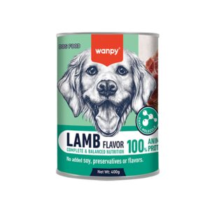 Wanpy Complete Paste Canned Food for Dogs (Lamb)