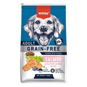 WANPY Grain Free Complete Food For Dog - Salmon Recipe