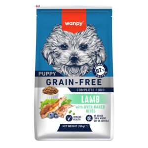 WANPY Grain Free Complete Food For Puppy - Lamb Recipe