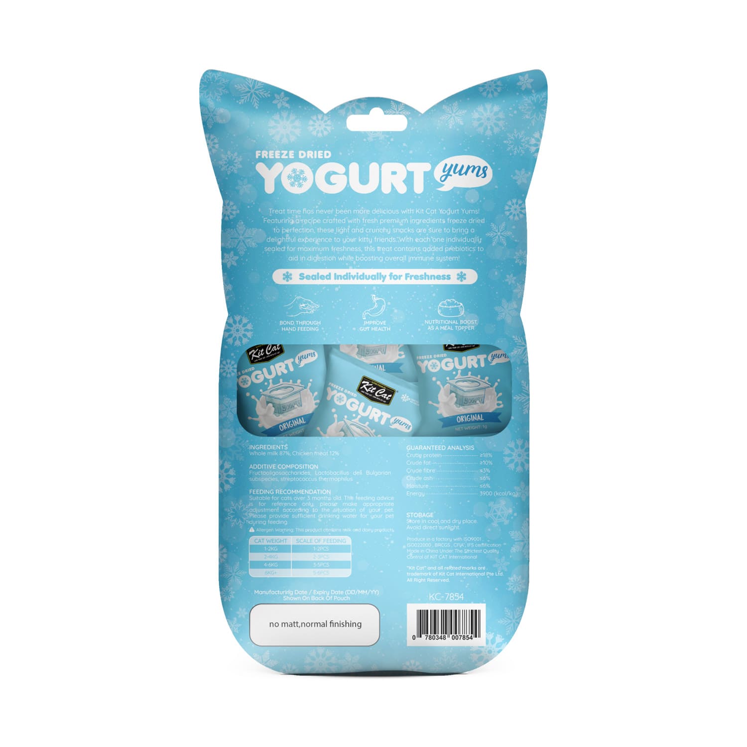 Kit Cat Freeze Dried Yogurt Yums - Original - Image 3