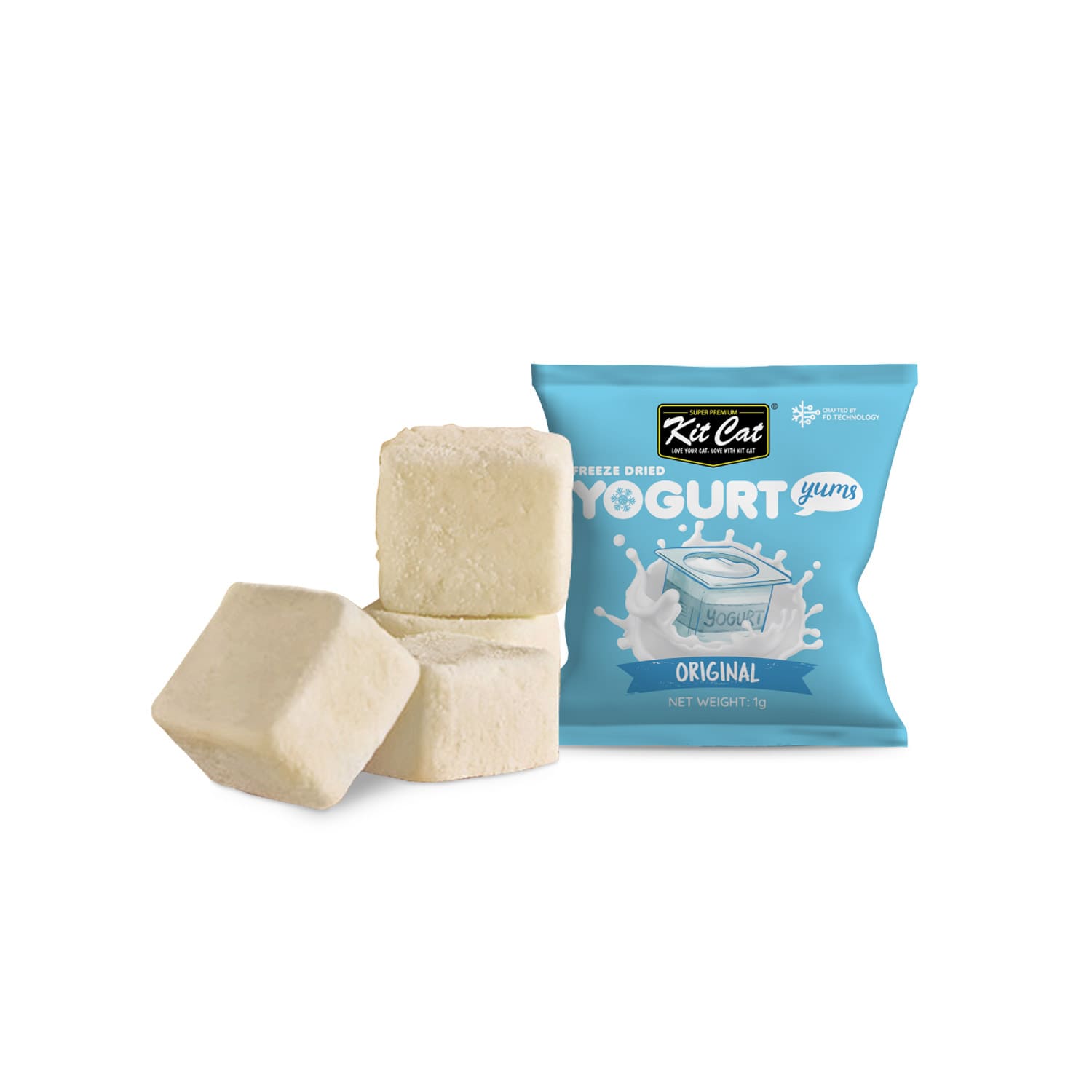 Kit Cat Freeze Dried Yogurt Yums - Original - Image 4