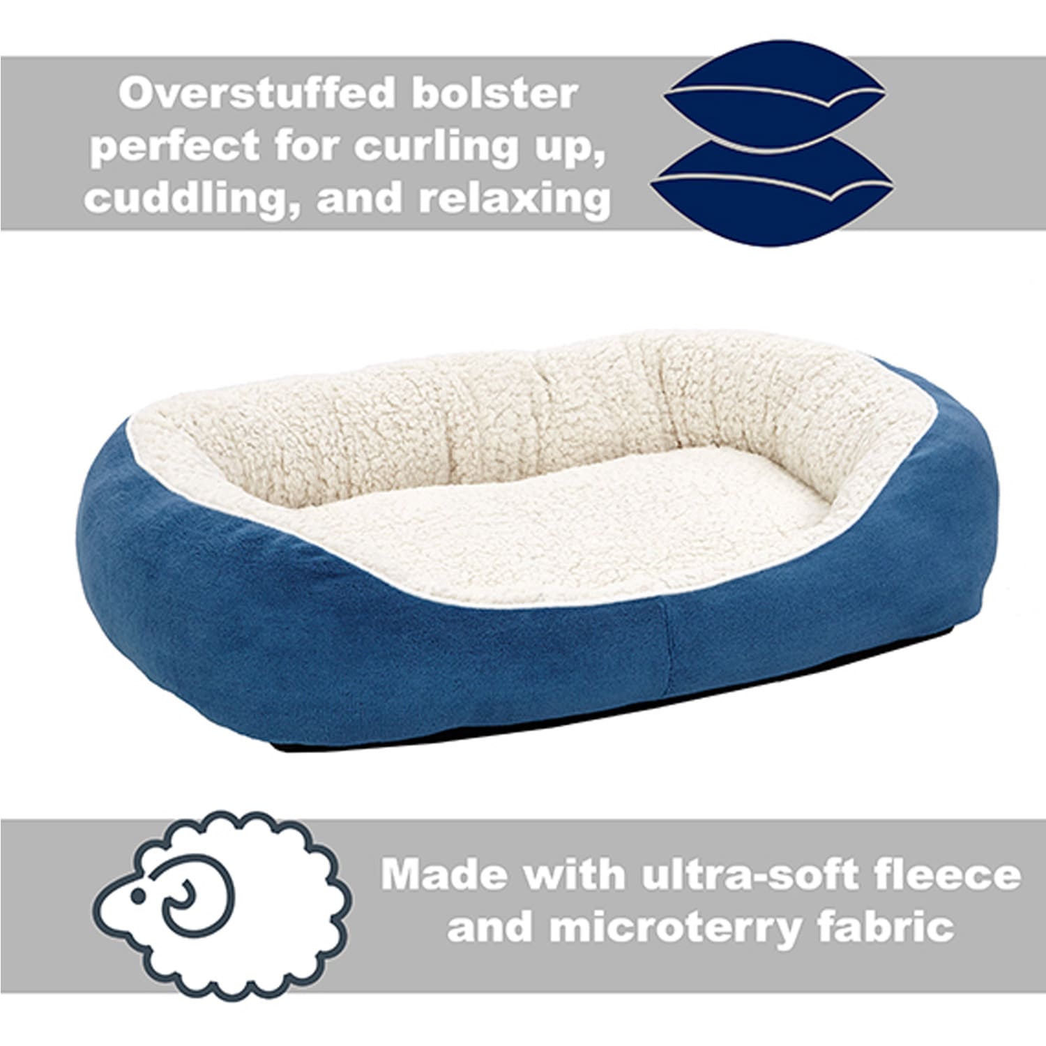 QuietTime Boutique Cuddle Bed - Medium - Image 4