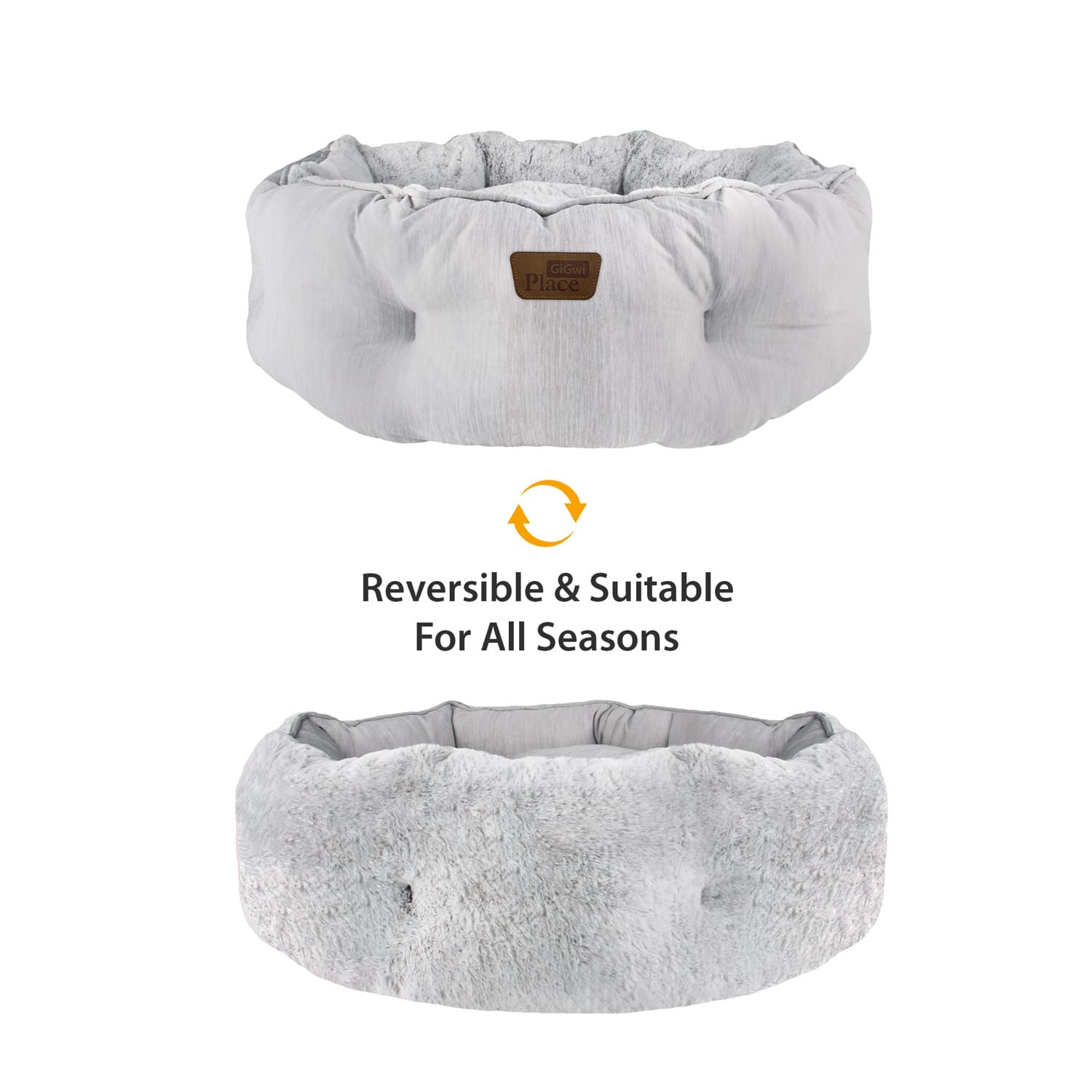 GiGwi Place Reversible Pet Bed - Ice Silk - Image 3
