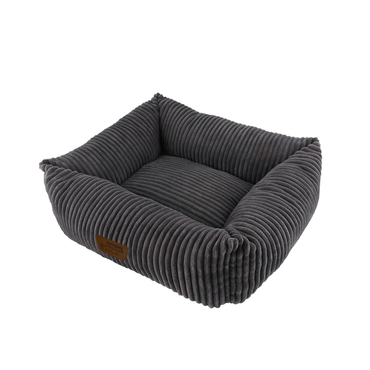GiGwi Place Sweet Dreams Bolster Pet Bed - Square - Image 3