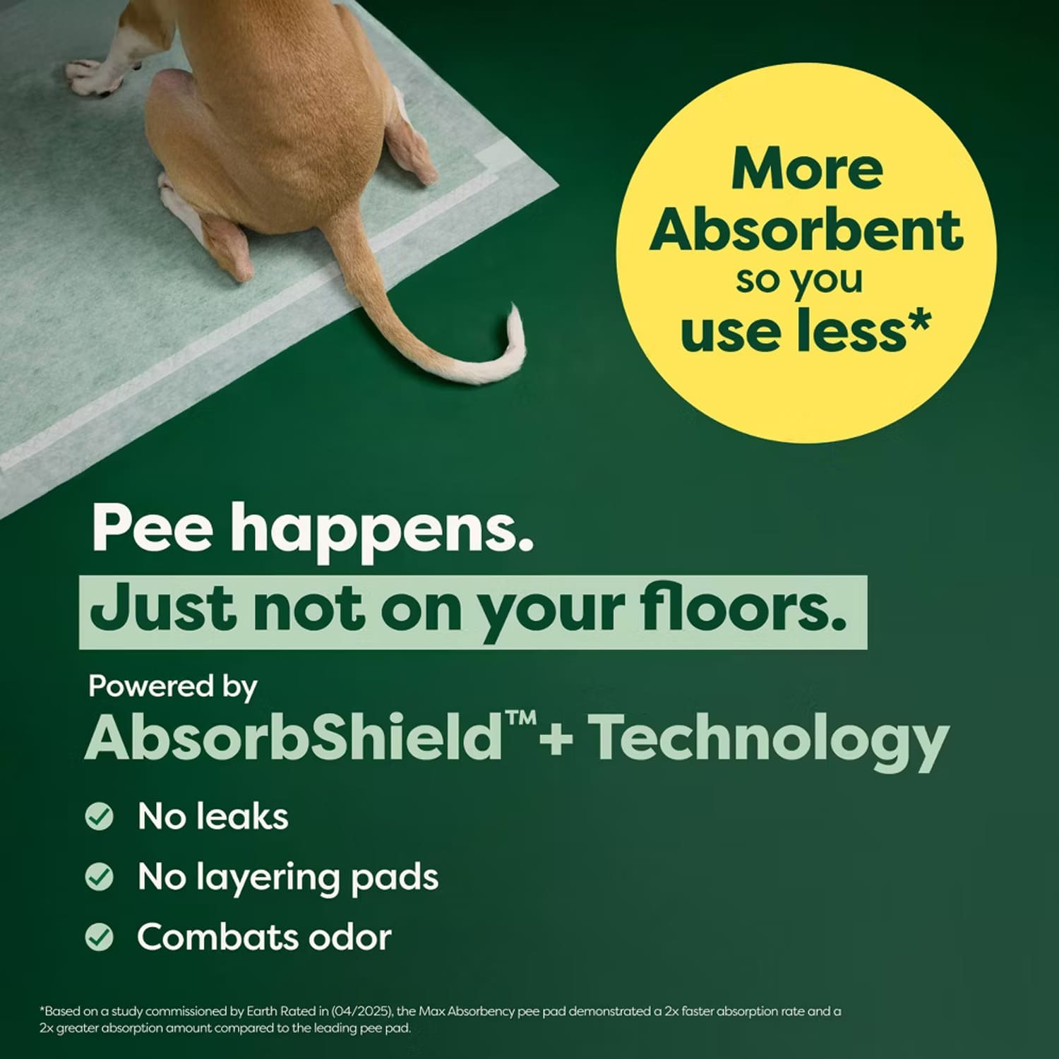 Earth Rated Max Absorbency Training Pee Pads - Extra Large - Image 2