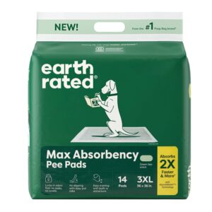 Earth Rated Max Absorbency Training Pee Pads - 3XL (14 Pads)