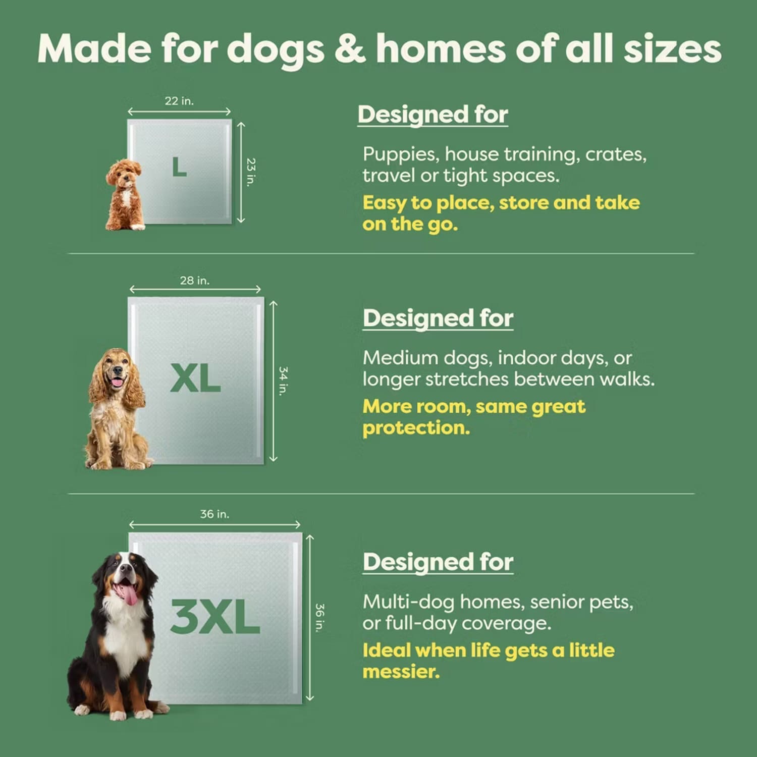 Earth Rated Max Absorbency Training Pee Pads - Extra Large - Image 6
